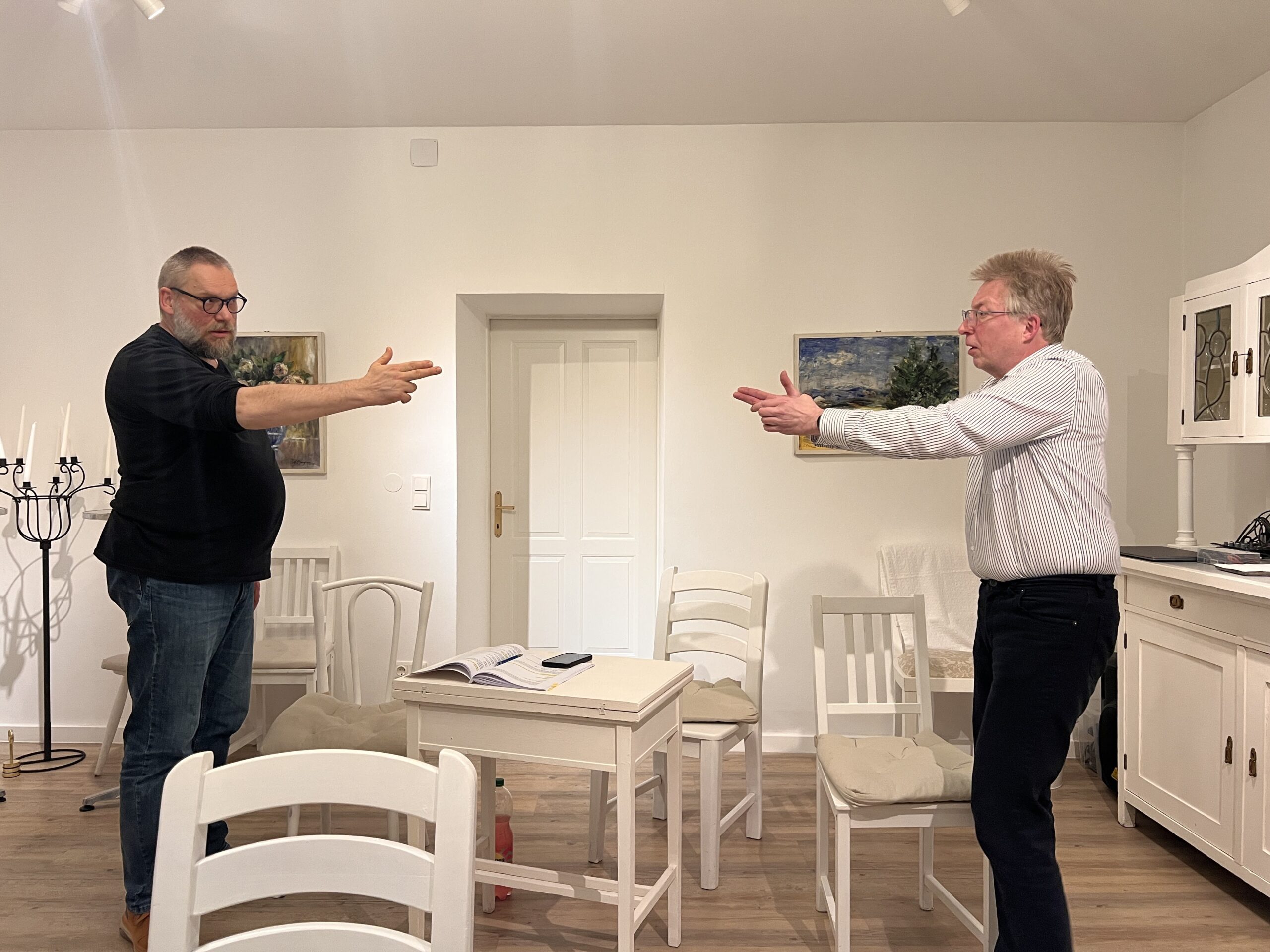 Wenn Masken fallen – Arbeit an Szene 16